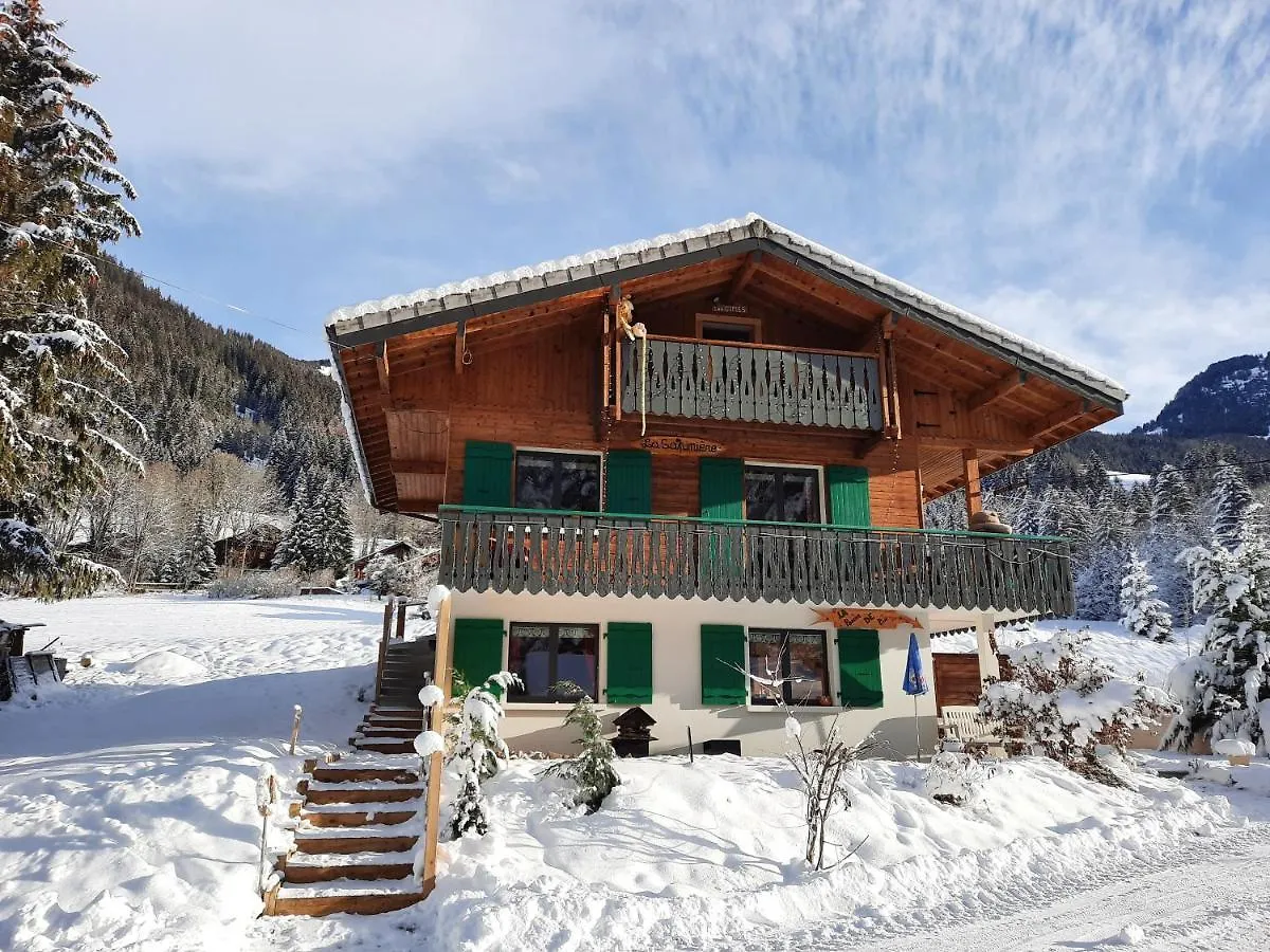 דירה Abondance Chalet La Sapiniere צרפת